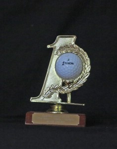 engraved trophy