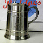 pewter trophy from Beddoes Trophies