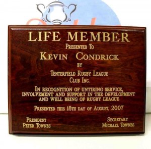 plaque